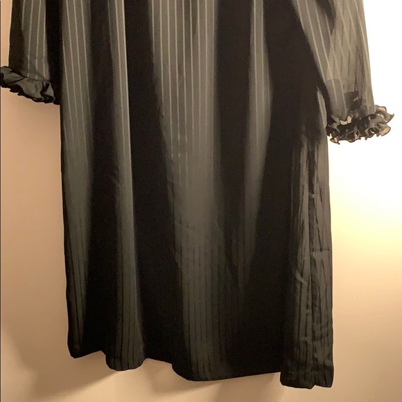 Vintage Sheer Black Dress - Picture 2 of 5